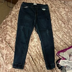 Gogo brand stretch-pull on jeggings. Size 11